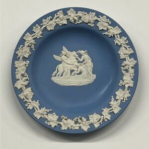 Wedgwood Blue and Cream Trinket Dish